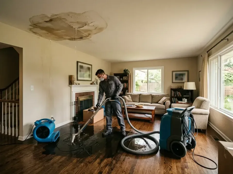 attic-pipe-burst-ceiling-drip-008 — frequently asked questions, Water Damage Restoration & Carpet Care in Owensboro, KY
